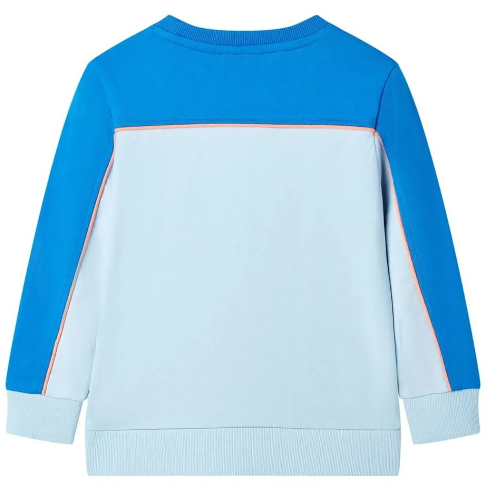 Kindertrui 104 felblauw en lichtblauw>vidaXL