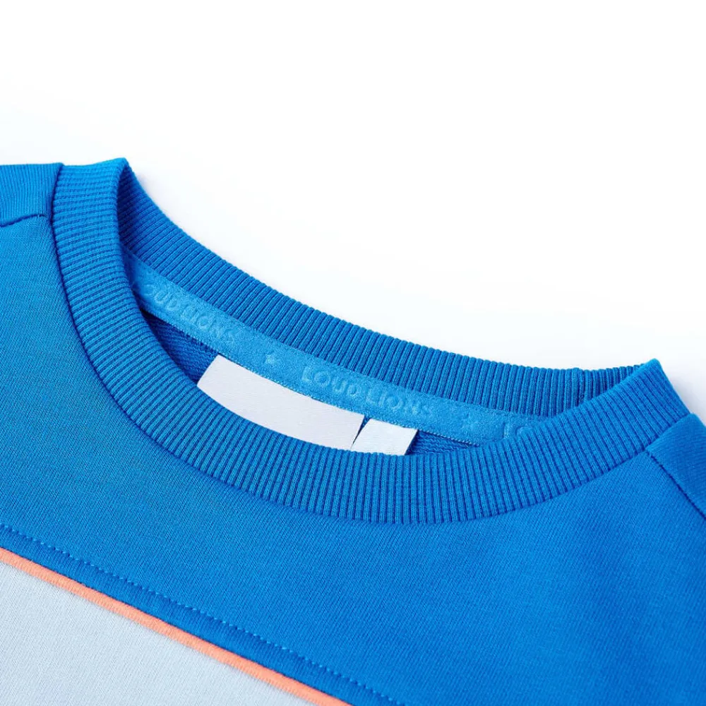 Kindertrui 104 felblauw en lichtblauw>vidaXL