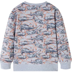 Kleding & Accessoires*vidaXL Kindertrui 92 gemêleerd grijs