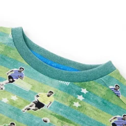 Kindertrui 116 gemêleerd lichtblauw><noscript><img width=
