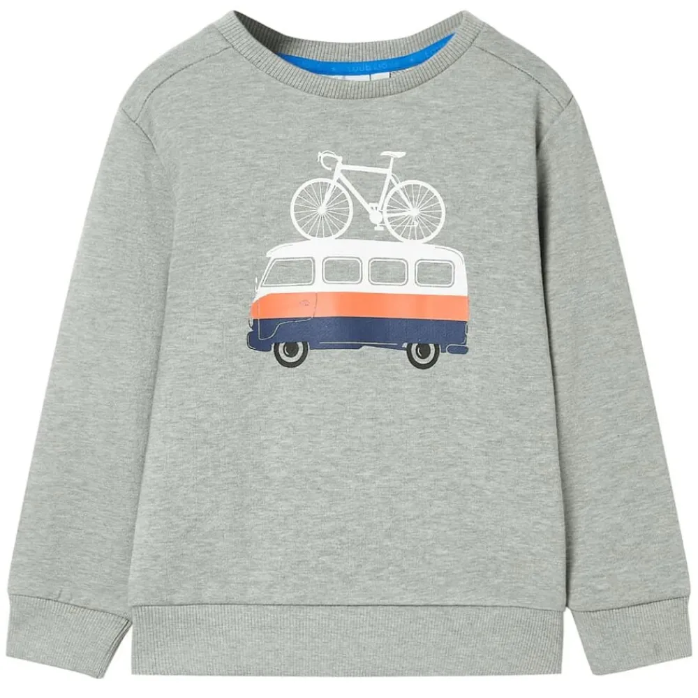 Kleding & Accessoires*vidaXL Kindertrui 92 gemêleerd lichtkaki