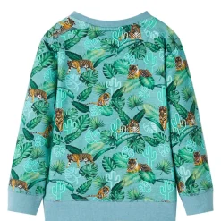 Kleding & Accessoires*vidaXL Kindertrui 92 gemêleerd lichtgroen