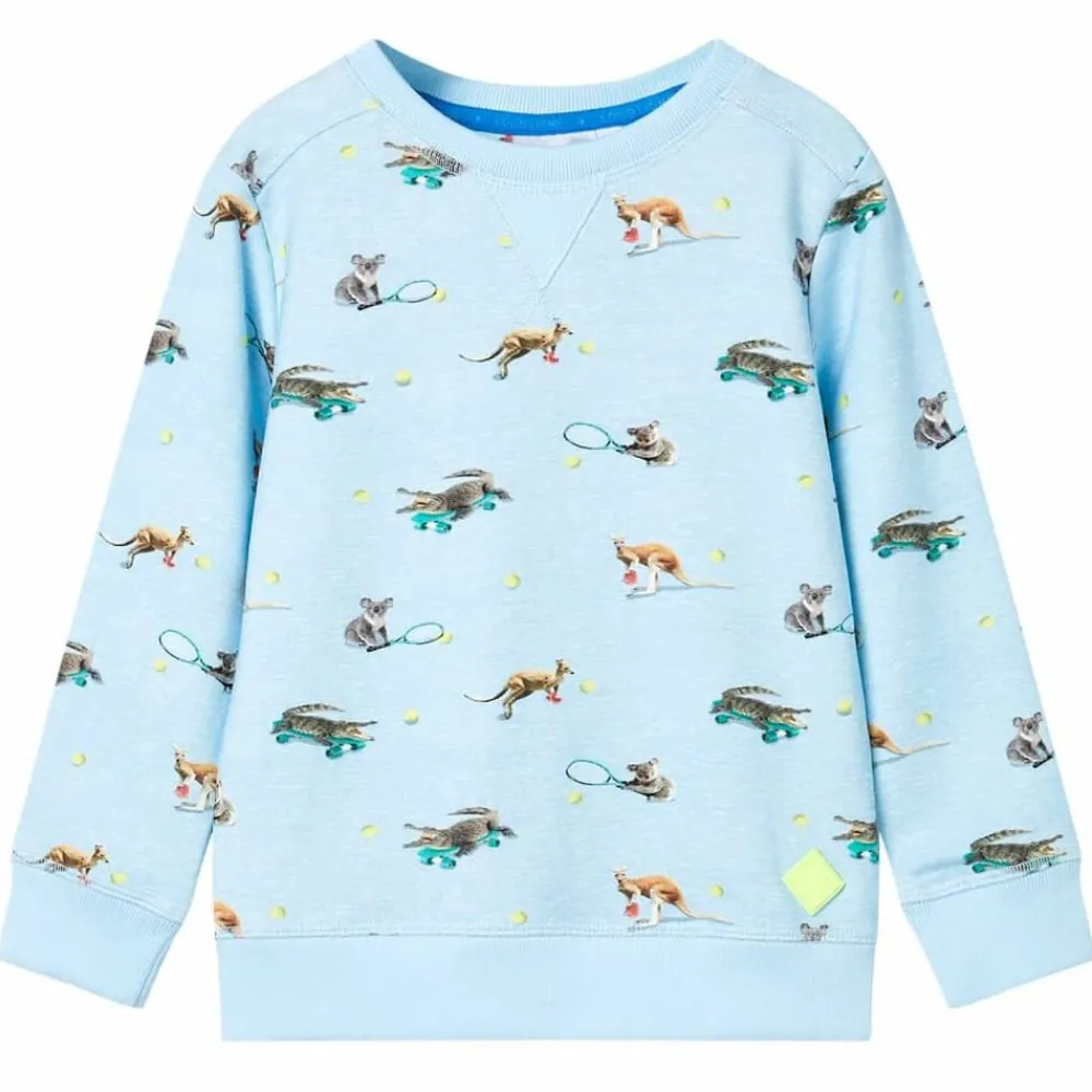 Kleding & Accessoires*vidaXL Kindertrui 104 gemêleerd lichtblauw