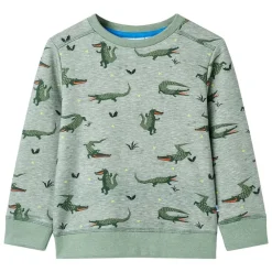 Kleding & Accessoires*vidaXL Kindertrui 92 gemêleerd lichtkaki