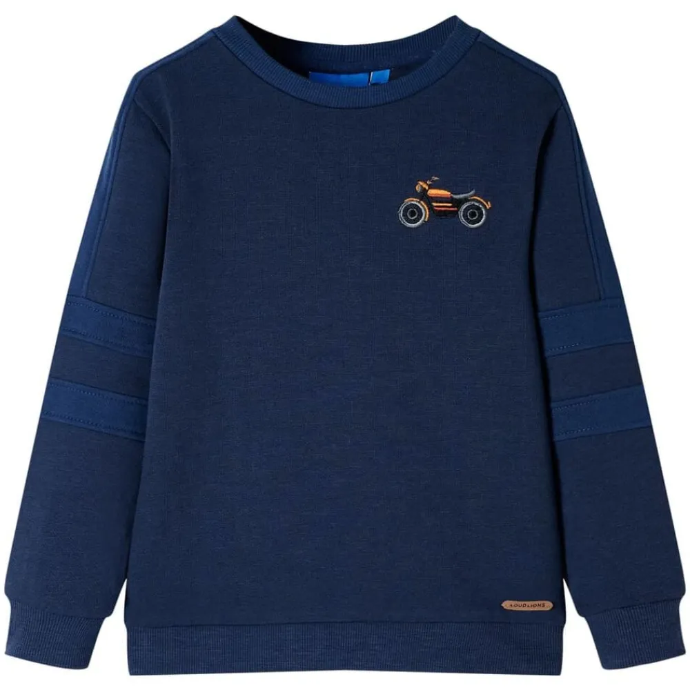 Kleding & Accessoires*vidaXL Kindertrui 92 gemêleerd Marineblauw