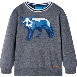 Kindertrui 92 gemêleerd marineblauw>vidaXL Sale