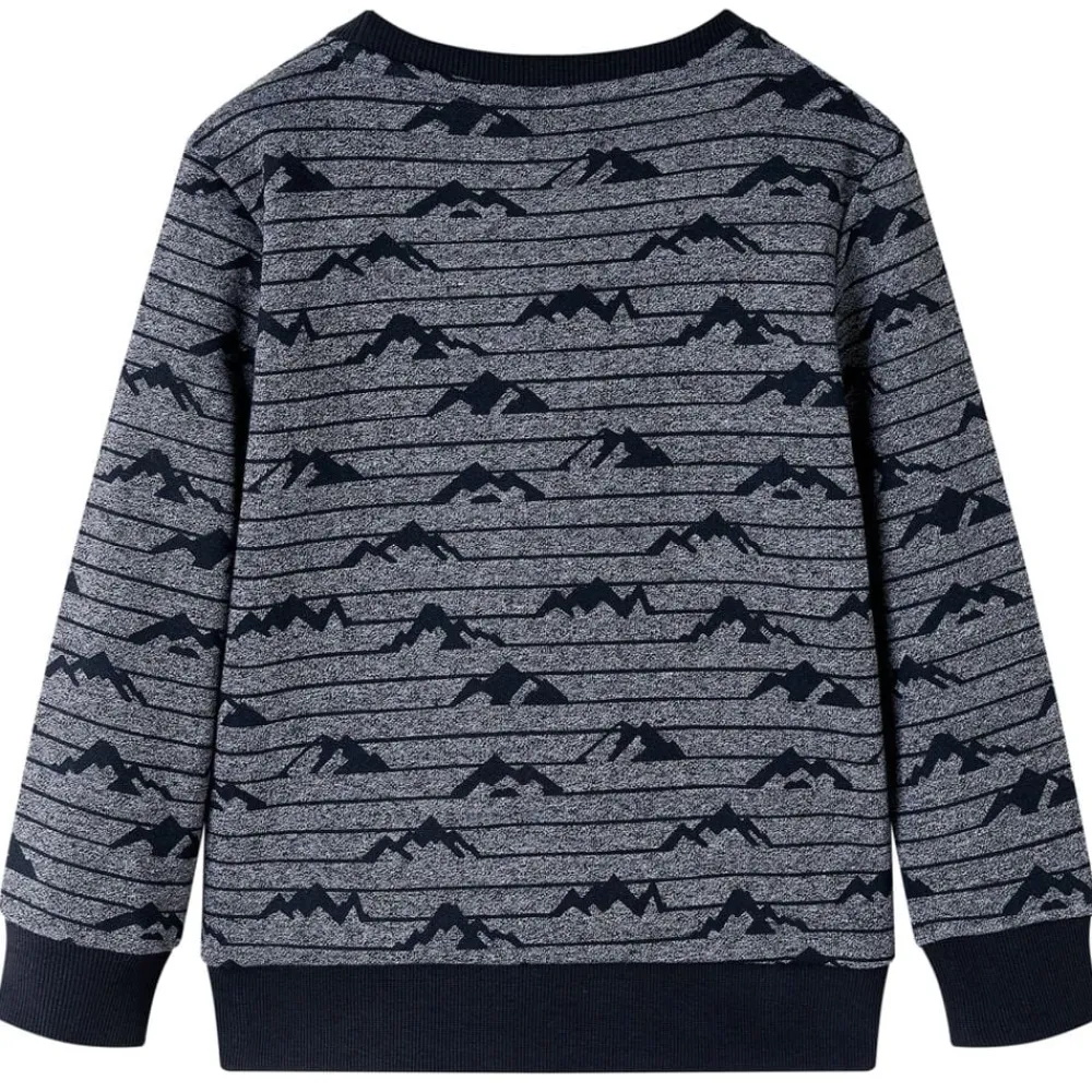 Kleding & Accessoires*vidaXL Kindertrui 92 gemêleerd marineblauw