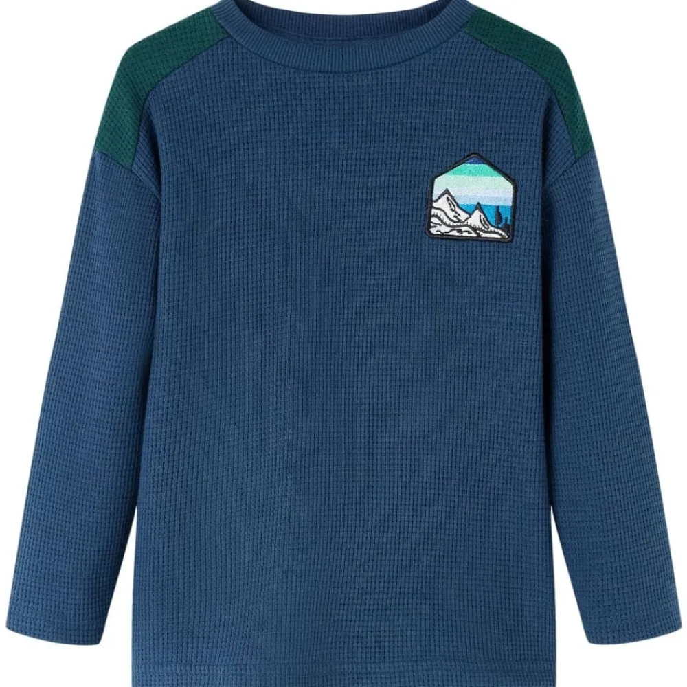 Kleding & Accessoires*vidaXL Kindertrui 104 marineblauw
