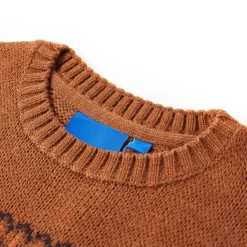 Kindertrui gebreid 92 kleurig><noscript><img width=
