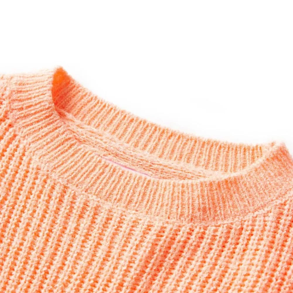 Kleding & Accessoires*vidaXL Kindertrui gebreid 128 fel Oranje