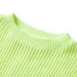 Kleding & Accessoires*vidaXL Kindertrui gebreid 116 neon Geel