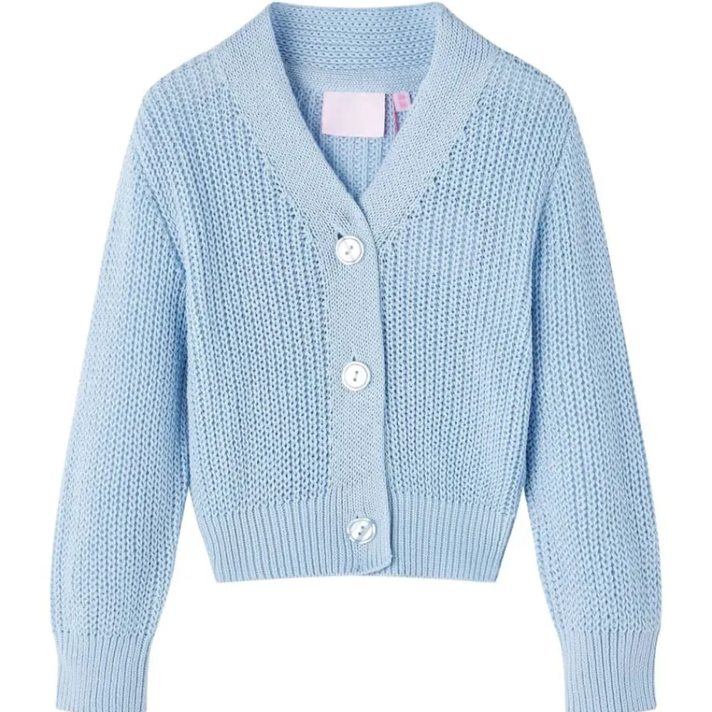 Kleding & Accessoires*vidaXL Kindervest gebreid 98 blauw