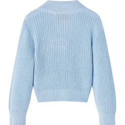 Kleding & Accessoires*vidaXL Kindervest gebreid 98 blauw