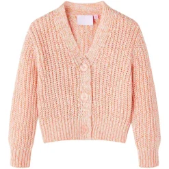 Kleding & Accessoires*vidaXL Kindervest gebreid 104 gemengd roze