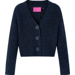 Kleding & Accessoires*vidaXL Kindervest gebreid 104 Marineblauw