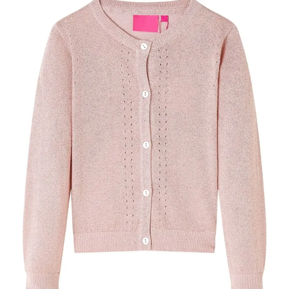 Kleding & Accessoires*vidaXL Kindervest gebreid 92 zacht Roze