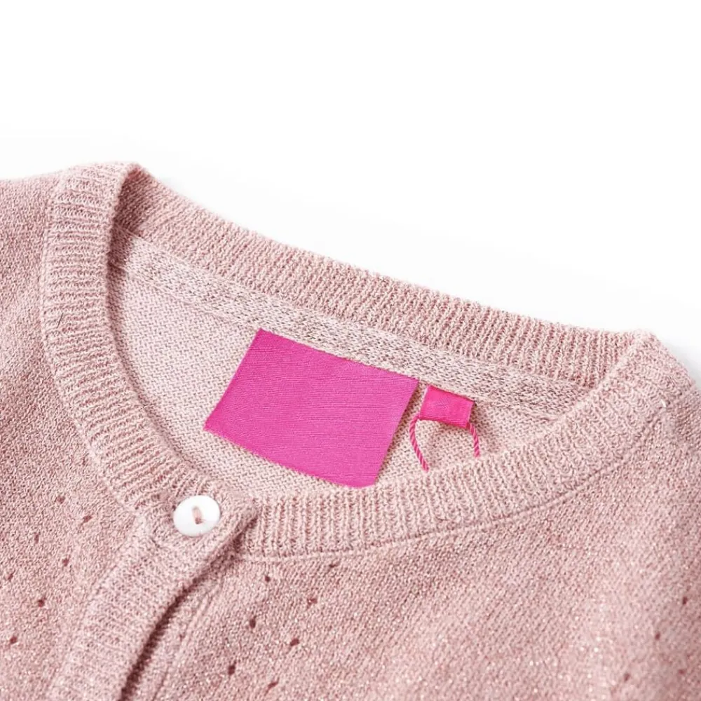 Kleding & Accessoires*vidaXL Kindervest gebreid 92 zacht Roze