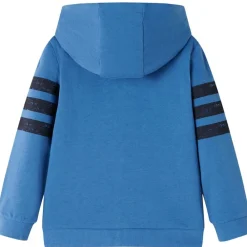 Kleding & Accessoires*vidaXL Kindervest met capuchon 104 blauw