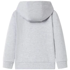 Kleding & Accessoires*vidaXL Kindervest met capuchon en rits 92 Grijs