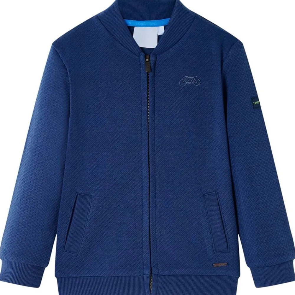 Kindervest met rits 92 marineblauw>vidaXL Hot