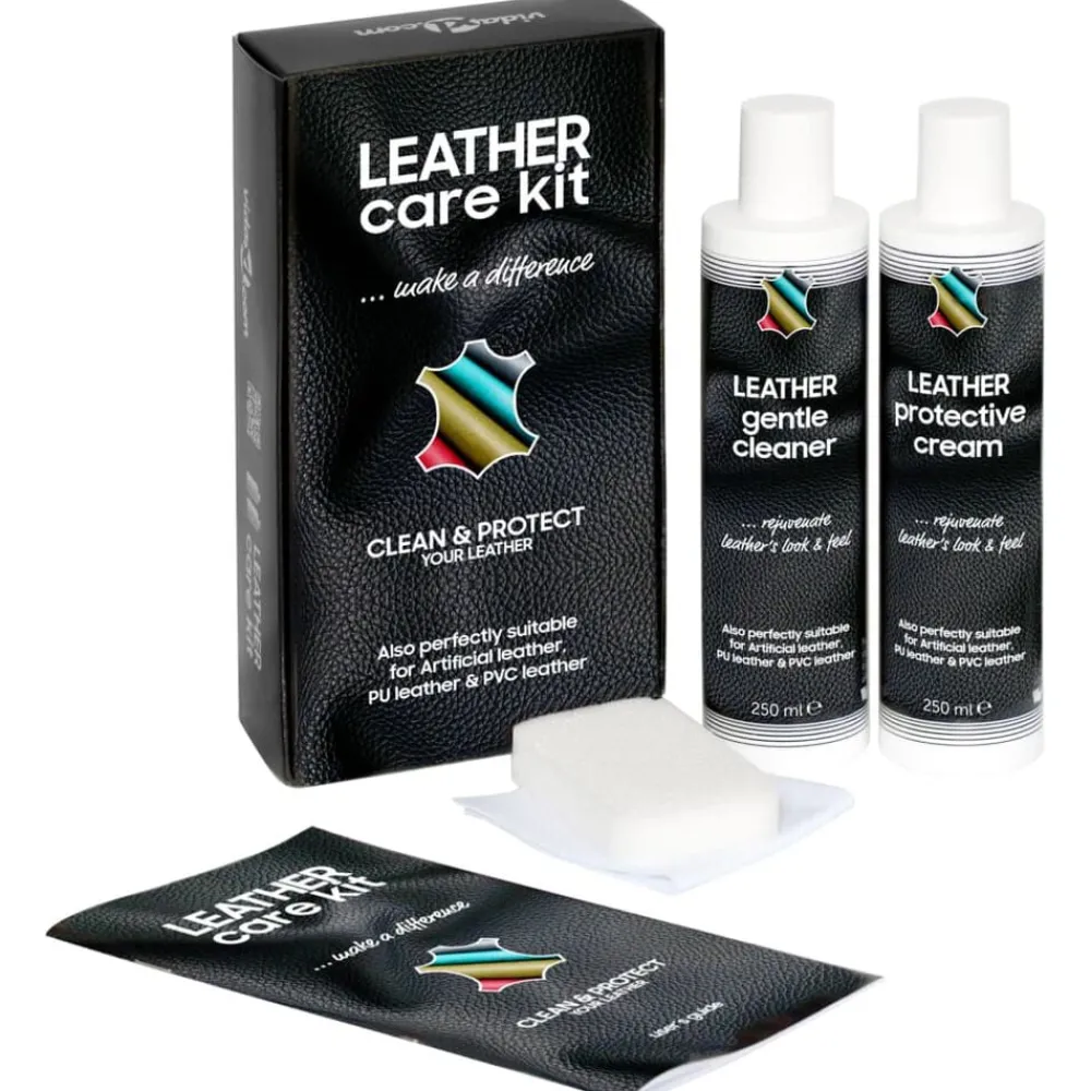 Leerverzorgingsset 2x250 ml CARE KIT>vidaXL