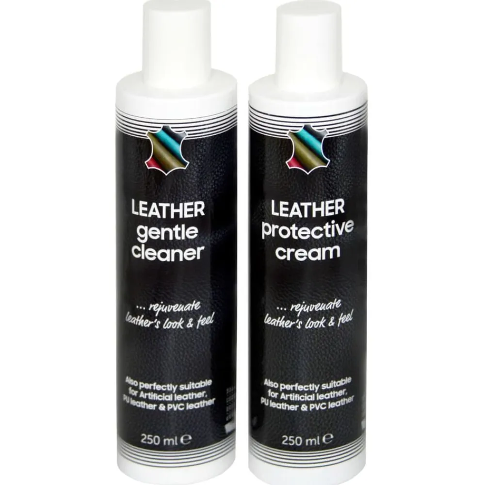 Leerverzorgingsset 2x250 ml CARE KIT>vidaXL