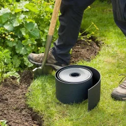 Tuinafscheidingen*vidaXL Nature Borderrand 0,15x10 m Zwart