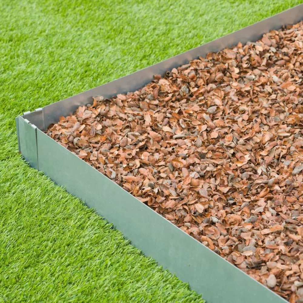 Nature Borderranden 3 st 91,4x10,2 cm staal>vidaXL Outlet