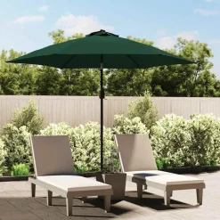 Parasol met stalen paal 3 m>vidaXL Hot