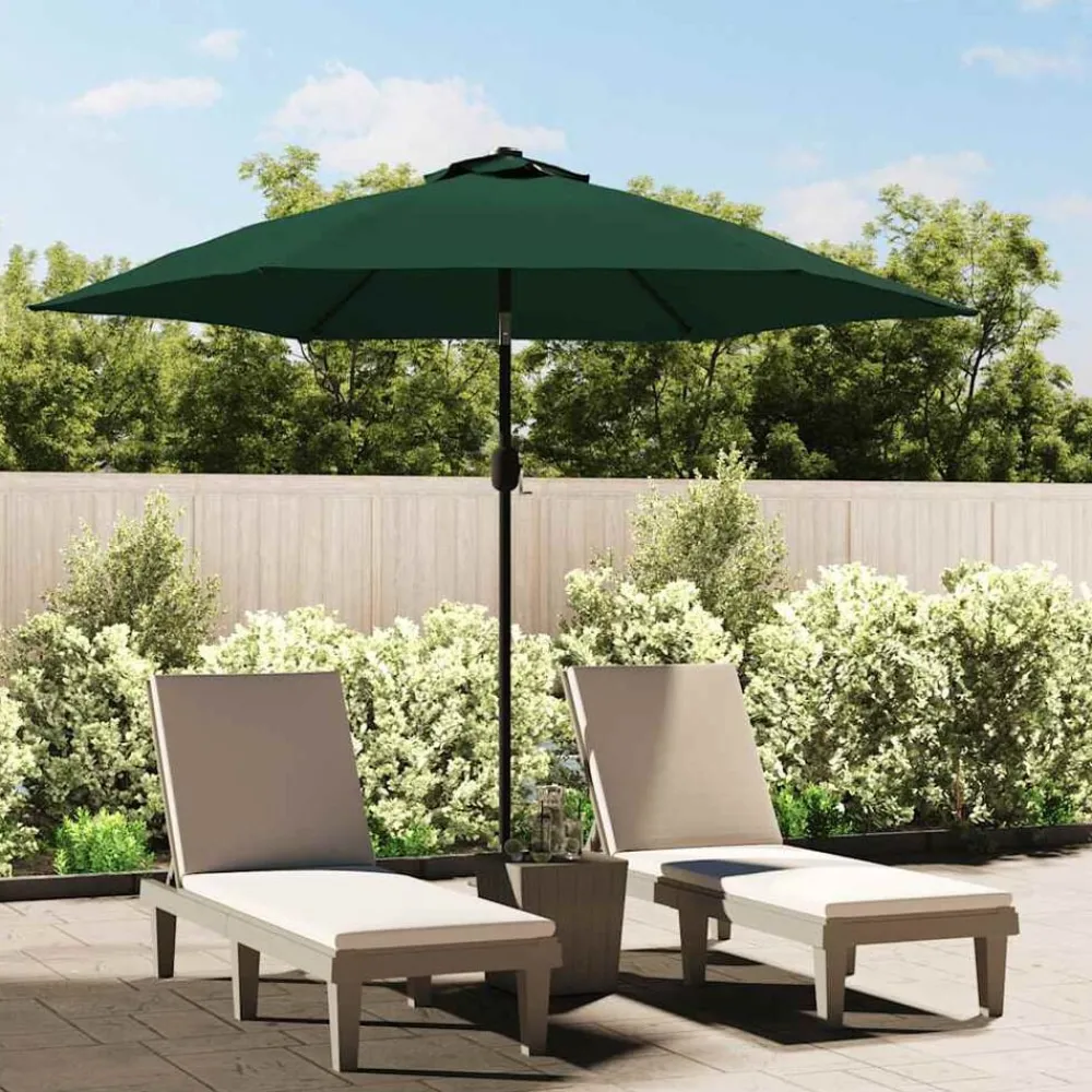 Parasol met stalen paal 3 m>vidaXL Hot