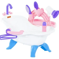 Speelgoed*vidaXL Polesie Wader 7-delige Poppenbadset 83x53x41,5 cm polypropeen