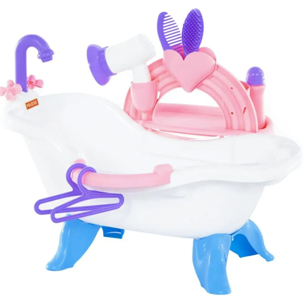 Speelgoed*vidaXL Polesie Wader 7-delige Poppenbadset 83x53x41,5 cm polypropeen