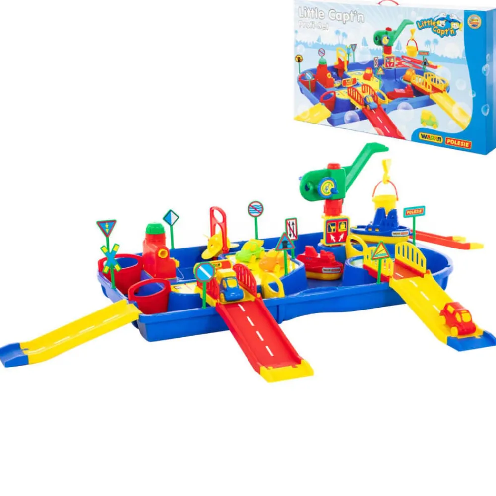 Polesie Wader 9-delige Waterspeelset met opritten 152x92x35 cm PP>vidaXL Outlet