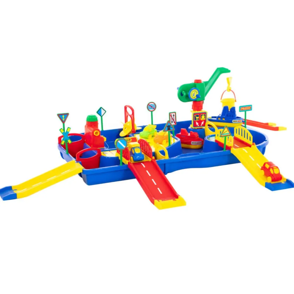 Polesie Wader 9-delige Waterspeelset met opritten 152x92x35 cm PP>vidaXL Outlet