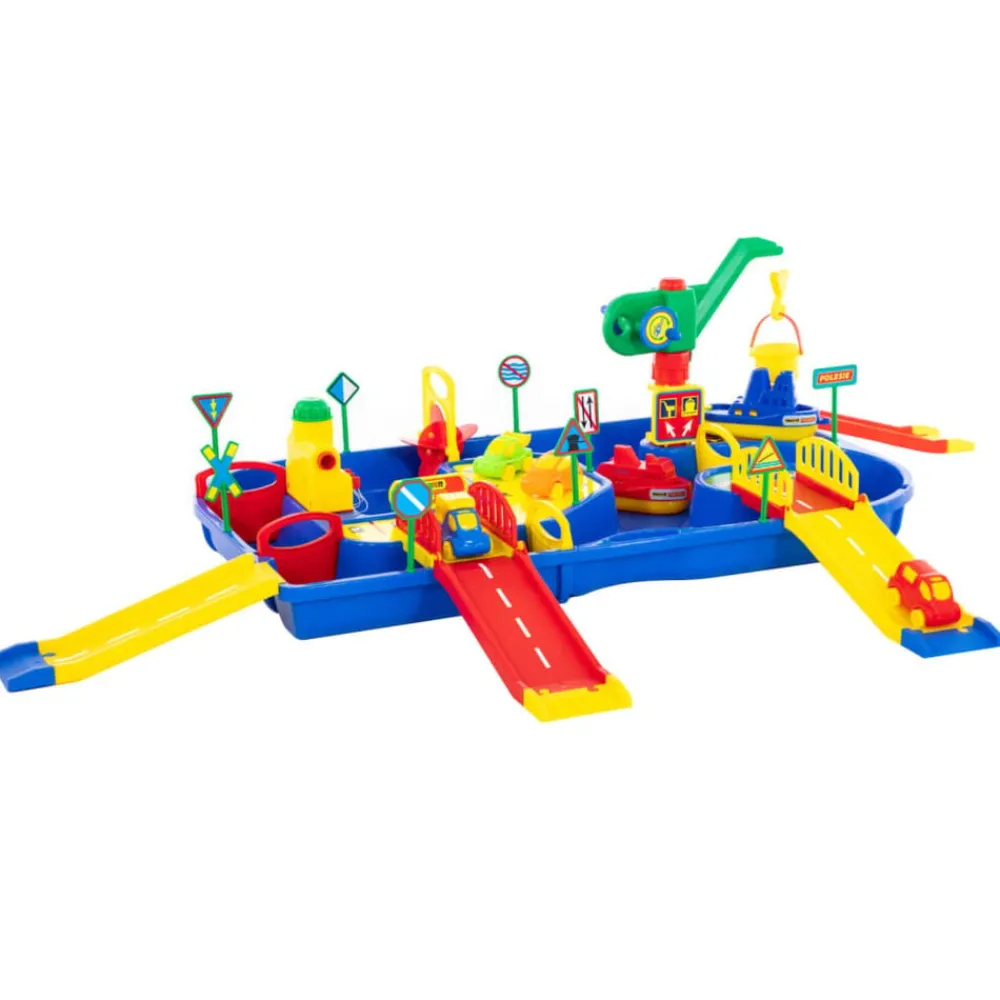 Polesie Wader 9-delige Waterspeelset met opritten 152x92x35 cm PP>vidaXL Outlet