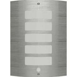 Sierlijke RVS wandlamp met bewegingssensor>vidaXL
