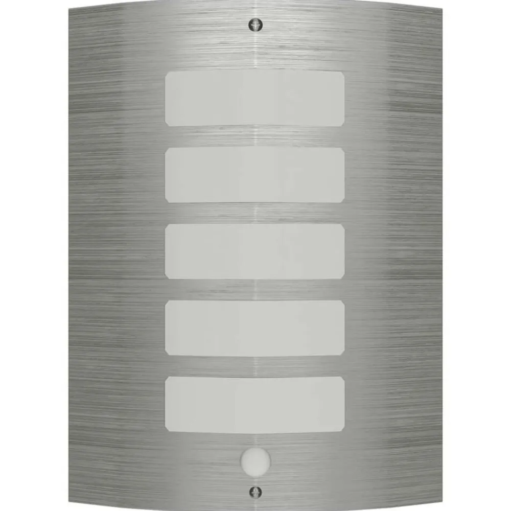 Sierlijke RVS wandlamp met bewegingssensor>vidaXL