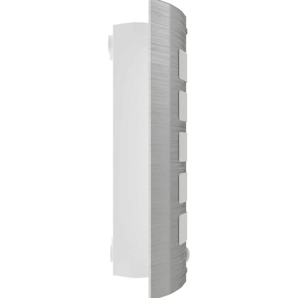 Sierlijke RVS wandlamp met bewegingssensor>vidaXL
