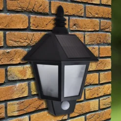 Solar Muurlamp met bewegingssensor>vidaXL New