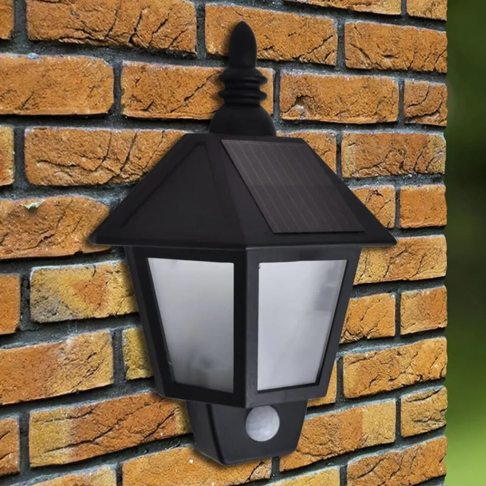 Solar Muurlamp met bewegingssensor>vidaXL New