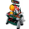 Speelgoedwerkbank met gereedschap voor kinderen kinderkamer groen + grijs>vidaXL New