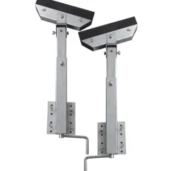 Stalen frame ondersteuning voor de boot aanhanger 63-88 cm (set van 2)>vidaXL Clearance