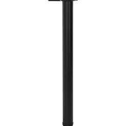 Tafelaccessoires*vidaXL Tafelpoten in hoogte verstelbaar 710 mm 4 st Zwart