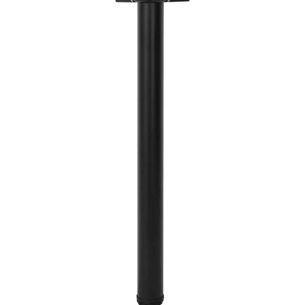 Tafelaccessoires*vidaXL Tafelpoten in hoogte verstelbaar 710 mm 4 st Zwart
