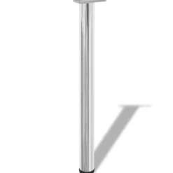 Tafelaccessoires*vidaXL Tafelpoten in hoogte verstelbaar 710 mm 4 st Chroom