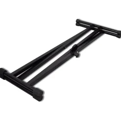 Verstelbare keyboardstandaard dubbel X-frame><noscript><img width=