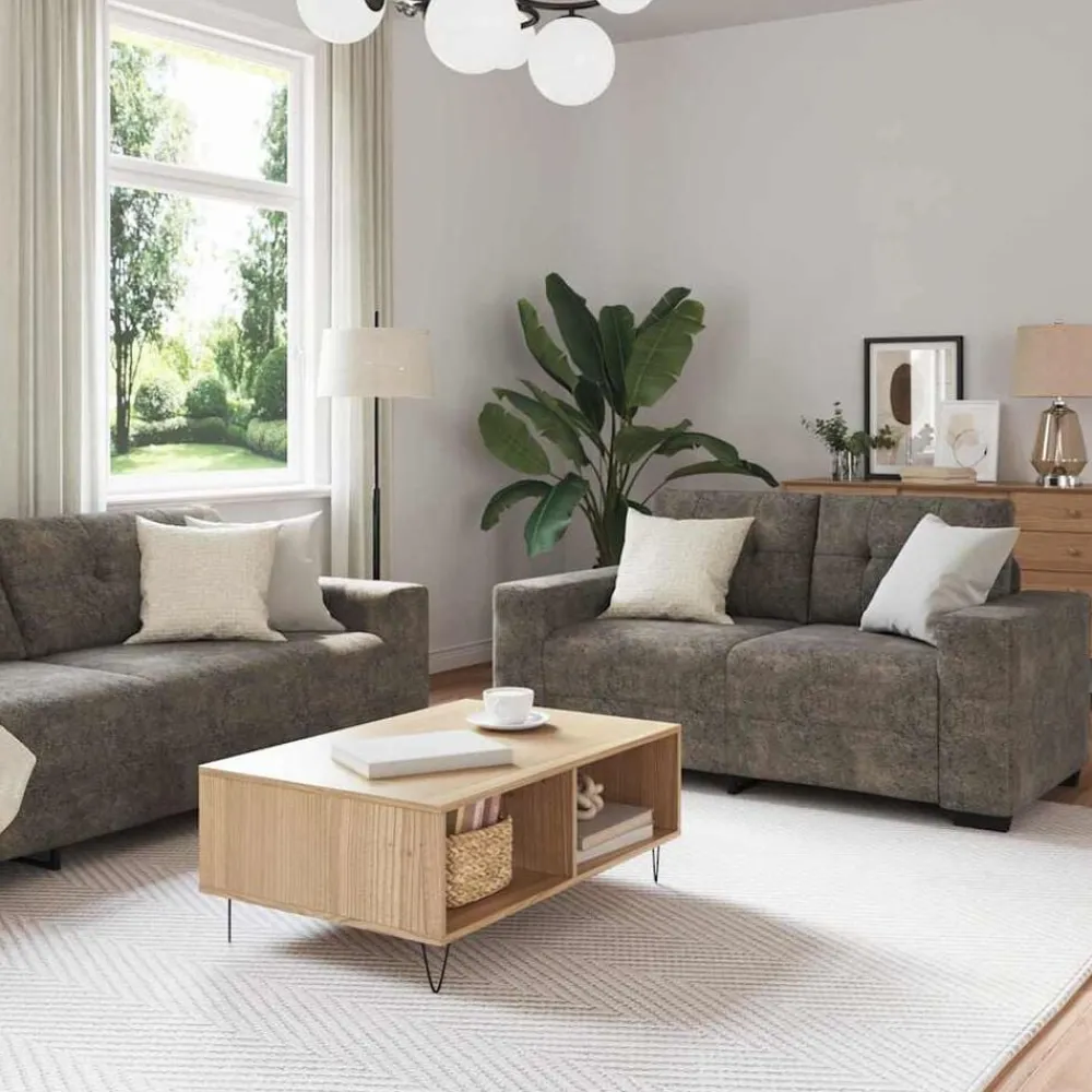 | Bank | 2 pcs 221 x 78 x 80 cm Kunstleer>vidaXL