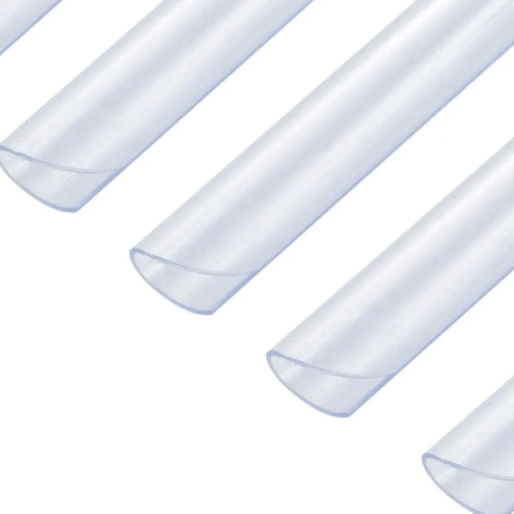 100 st Schuttingstrookklemmen PVC transparant>vidaXL Online