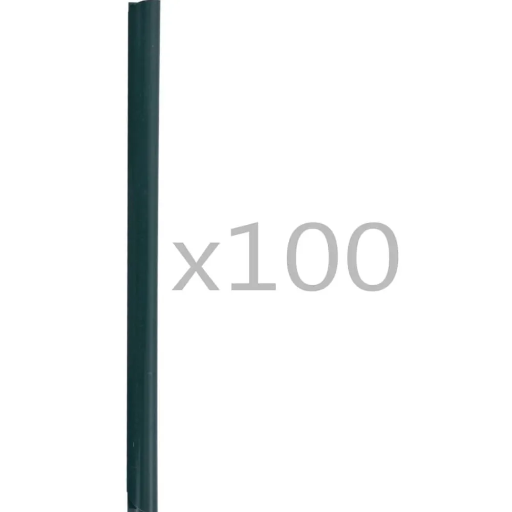 100 st Schuttingstrookklemmen PVC>vidaXL Online