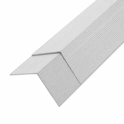 Bouwmaterialen*vidaXL 5 st Terras hoekplinten 170 cm aluminium kleurig Zilver
